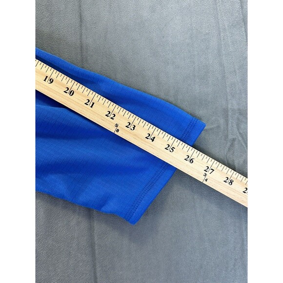 Izod PerformX Waffle Knit Jacket Mens XL Full Zip Blue Running Outdoors Golf - Picture 11 of 12